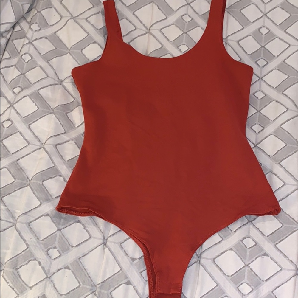 Burnt Orange Bodysuit